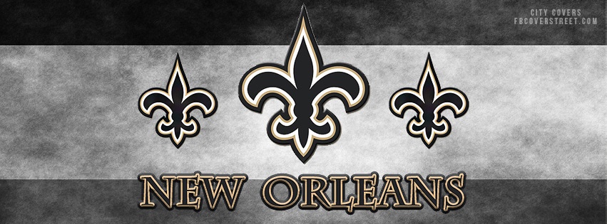 New Orleans Fleur-De-Lis Facebook cover