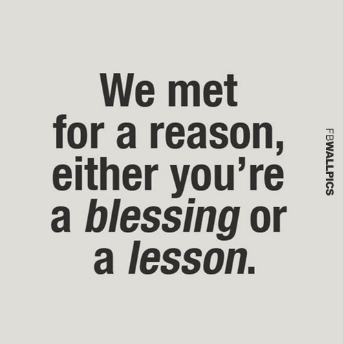 We Met For A Reason Quote Facebook picture