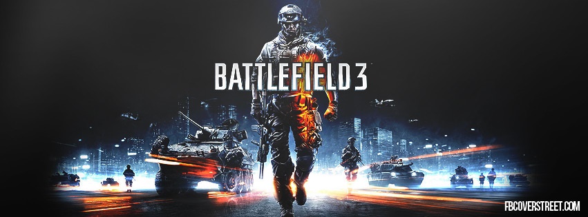 Battlefield 3 Facebook cover