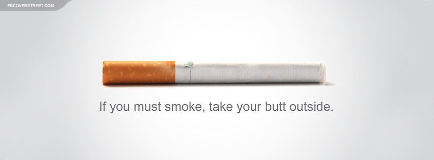 If You Must Smoke Facebook cover