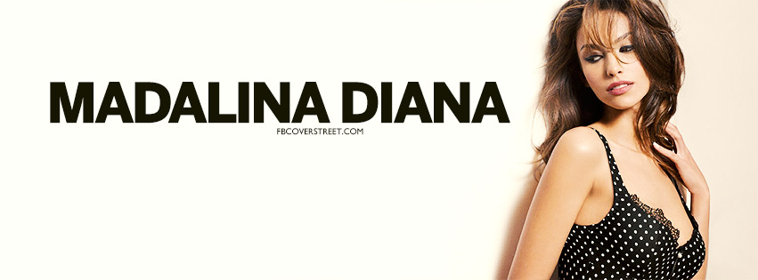 Madalina Diana Modeling Facebook Cover