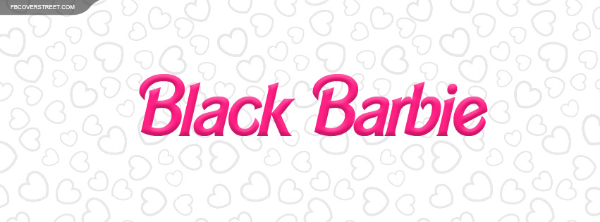 Black Barbie White Facebook cover
