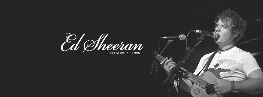 Ed Sheeran Facebook cover