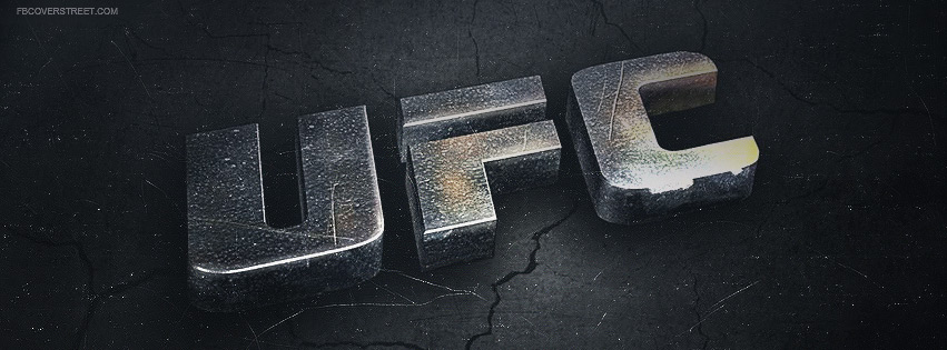 UFC Steel Concrete Logo Facebook cover