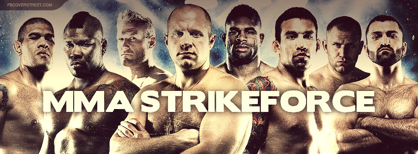 MMA Strikeforce Facebook cover