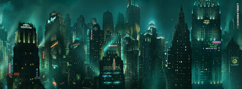 Bioshock Rapture City  Facebook cover