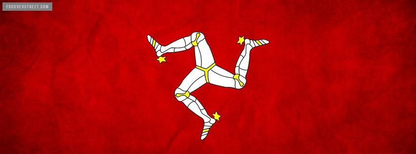 Isle of Man Flag Facebook cover