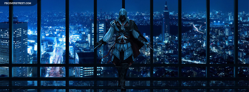 Assassins Creed City Background Facebook Cover