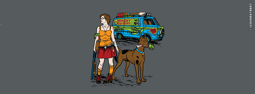 Zombie Hunting Mystery Machine  Facebook Cover