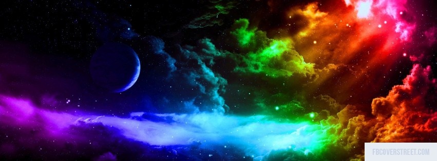 Rainbow Skies Facebook cover