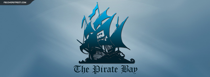 The Pirate Bay Ship Logo Facebook cover