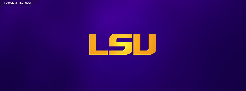 Louisiana State University Logo Facebook cover