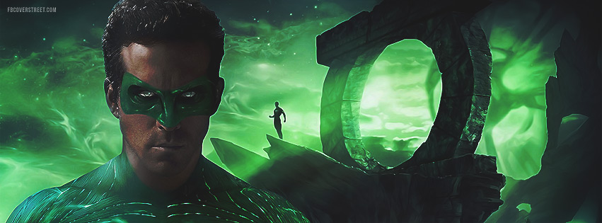 The Green Lantern Ryan Reynolds Facebook Cover
