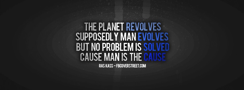 The Planet Revolves Facebook Cover