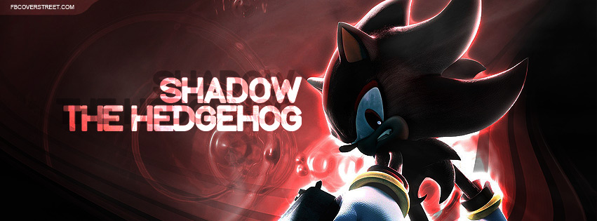 Shadow The Hedgehog Facebook Cover