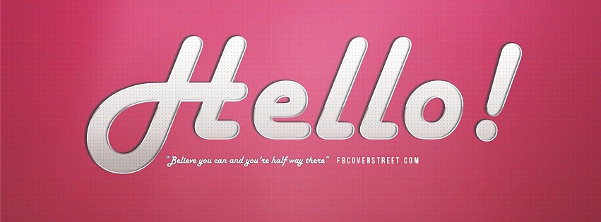 Believe You Can Pink Facebook cover