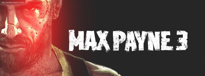 Max Payne 3 Facebook cover