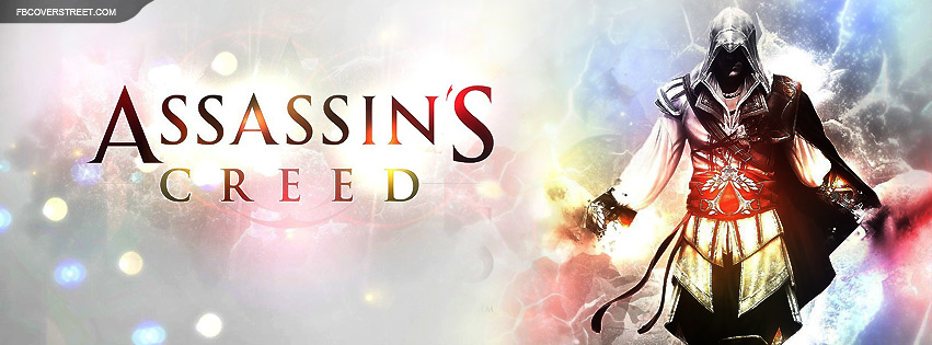 Assassins Creed Abstract Facebook Cover