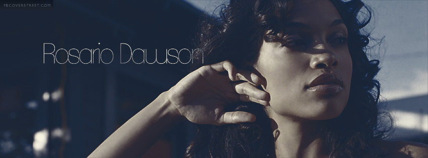 Rosario Dawson Actress Facebook cover