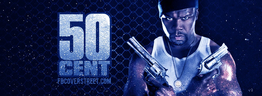 50 Cent Guns Facebook cover