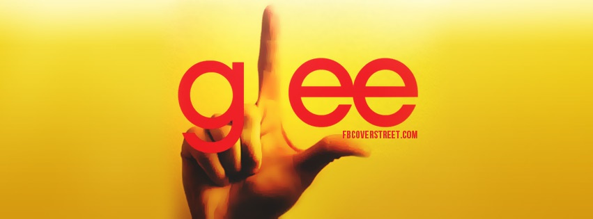Glee 1 Facebook cover