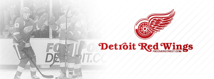 Detroit Redwings Team Facebook Cover