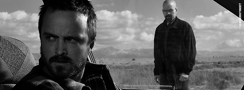 Breaking Bad Jesse and Walt 2 Facebook Cover