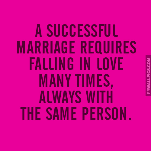 A Successful Marriage Quote Facebook Pic