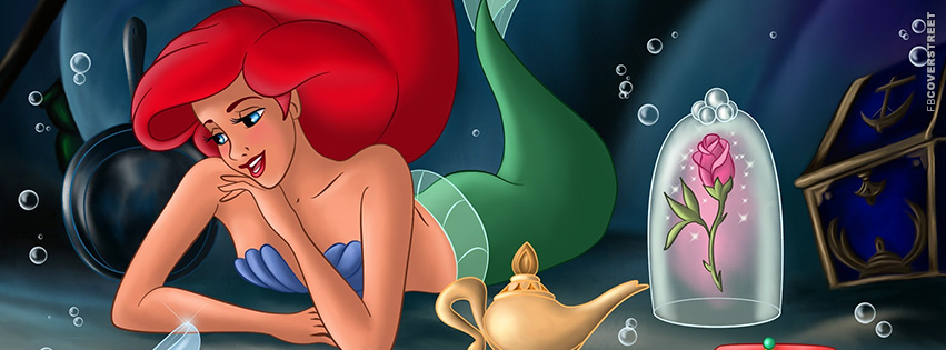 Arielle Little Mermaid Cover Photo  Facebook Cover