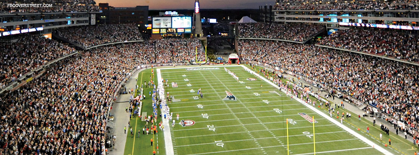Gillette Stadium New England Patriots Facebook Cover
