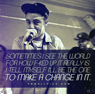 Mac Miller Change The World Quote Facebook picture