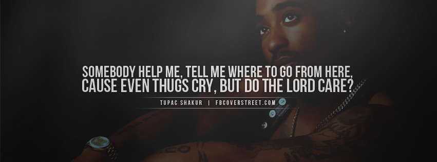 Tupac Help Me Facebook cover