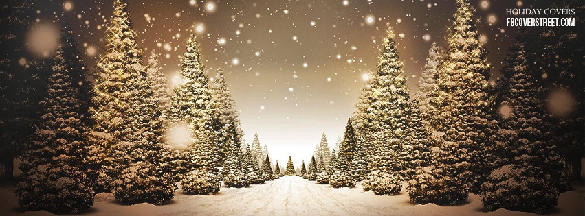 Christmas Road Facebook Cover