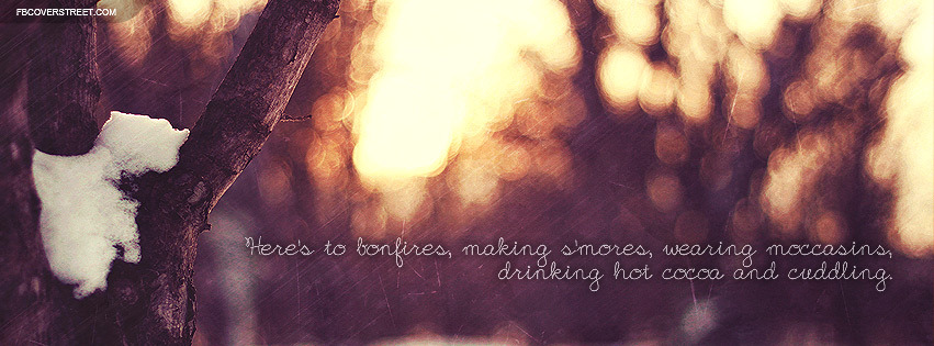 Heres To Fall Facebook cover