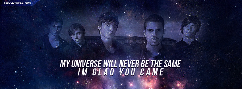 The Wanted Glad You Came Lyrics Facebook cover