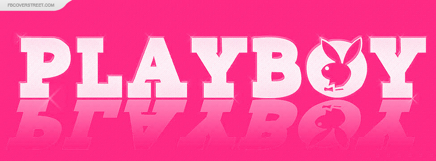 Playboy Pink Logo Facebook cover