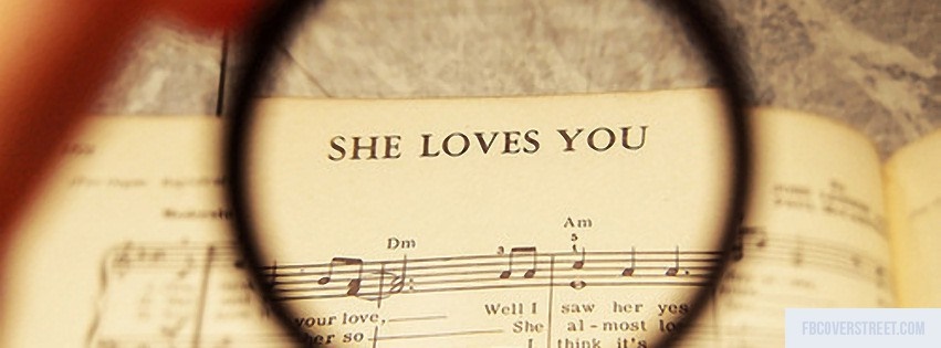 She Loves You Facebook cover