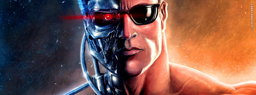 The Terminator Sweet Artwork  Facebook Cover