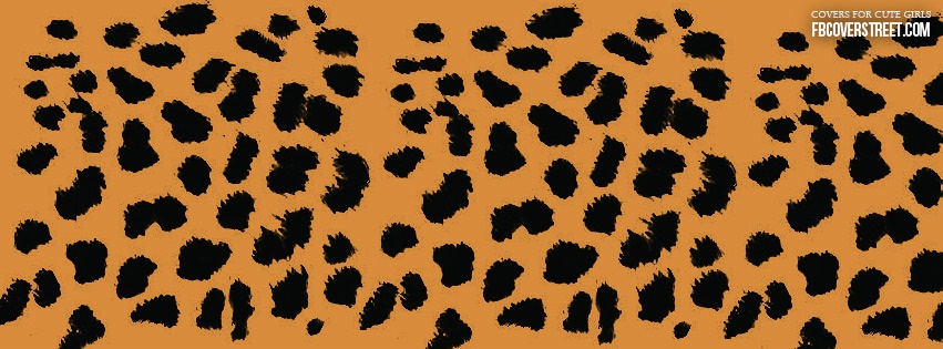 Leopard Print Facebook cover