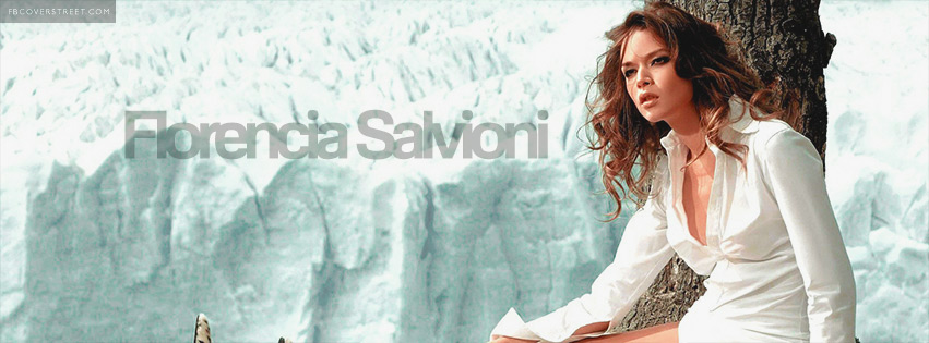 Florencia Salvioni Modeling Facebook Cover