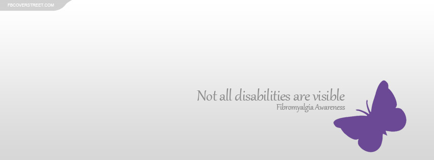 Not All Disabilities Are Visible Facebook cover