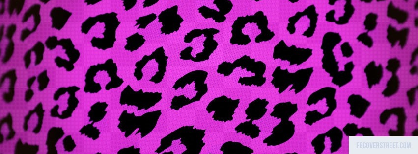 Purple Cheetah Print Facebook cover
