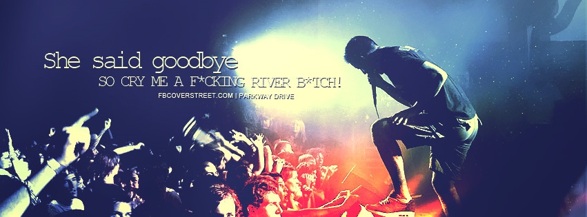 Parkway Drive Romance Is Dead Quote Facebook Cover