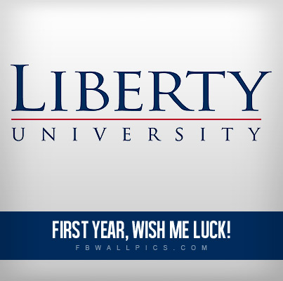 First Year Liberty University Facebook picture