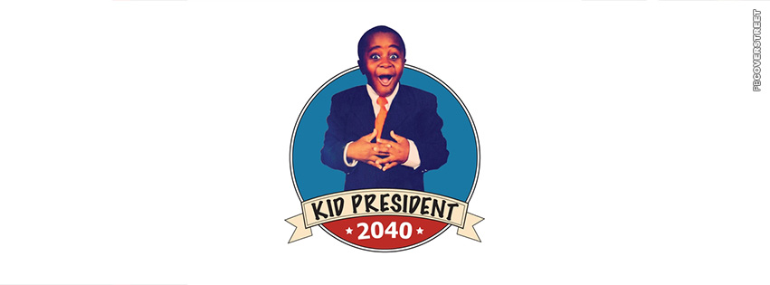 Kid President 2040  Facebook cover