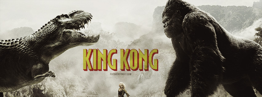 King Kong 2005 Movie Facebook Cover