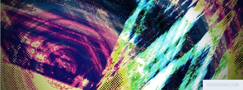 Colorful Grunge Facebook cover