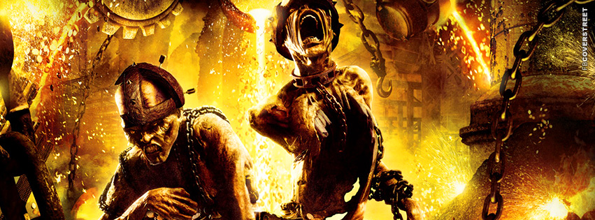 Dantes Inferno Greed Video Game  Facebook Cover