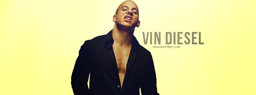 Vin Diesel Facebook cover