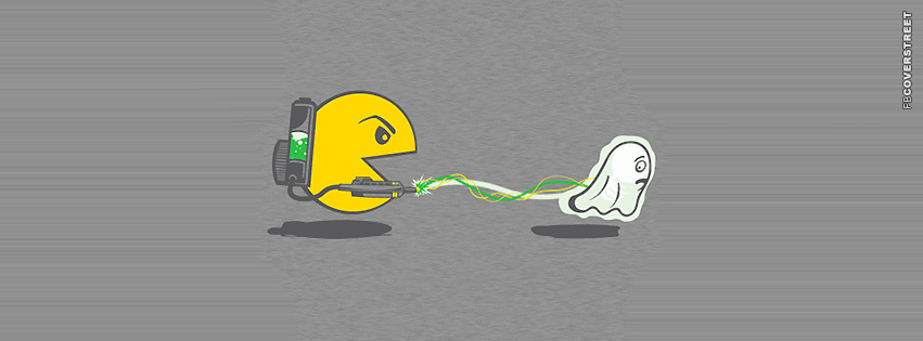 Ghosbuster Pacman  Facebook Cover